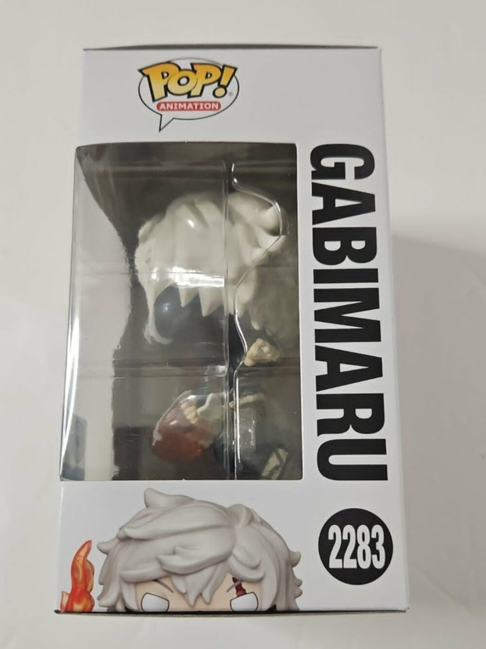 Rare Funko Pop Gabimaru #2283 CHASE Hell's Paradise Hologram + Protector - Picture 4 of 7